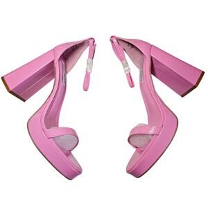 Steve Madden Hot Pink Veronika Platform Sandal sz 9.5